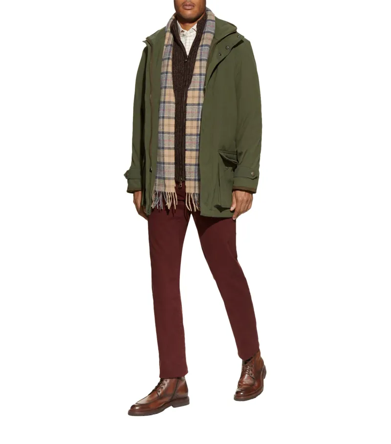 Purdey Snipe Shooting Jacket Green-3